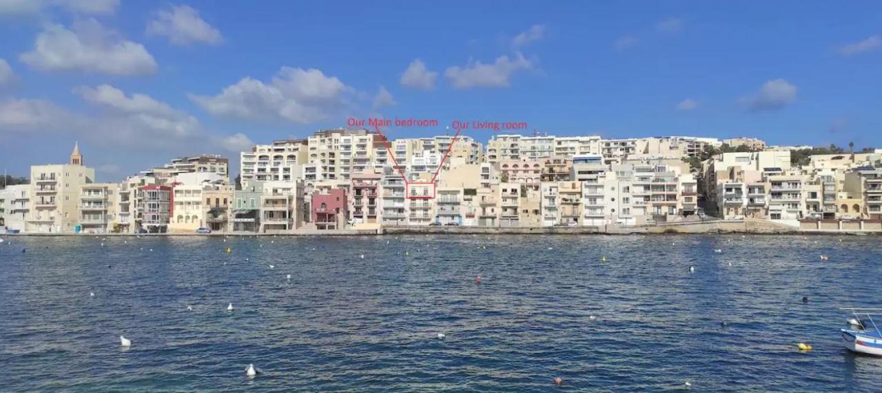 Sea View 2 Bedroom Apartment Marsaskala Luaran gambar